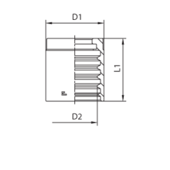 Муфта DN 05 1SN/2SN NEW CAST