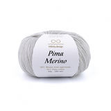 Пряжа Infinity Pima Merino 1032 светло-серый