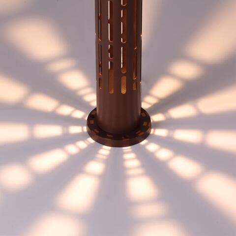 Ландшафтный светодиодный светильник Novotech 359540 STREET NT25 000 коричневый IP65 LED 9W 3000К 100-240V NETZ