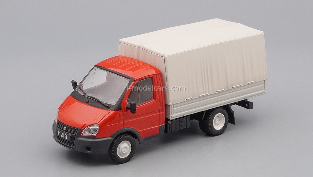 GAZ-3302-288 Gazelle-Business 2010 red 1:43 DeAgostini Auto
