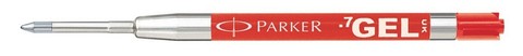 Стержень Parker Quink GEL Z05 для шариковой ручки, формат G2, Middle, Red (1950345)