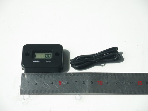 Счётчик моточасов чёрный
