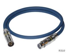 DAXX R310 Балансный 1XLR-1XLR кабель (папа-мама) из монокристаллической меди. High Grade D=9mm