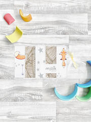 Набор платочков-слюнявчиков Mjölk Лисички