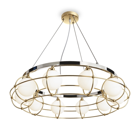 Подвесной светильник Maytoni Carcass MOD312PL-10GCH