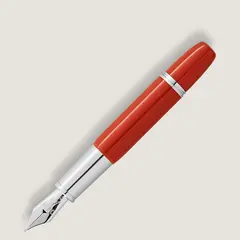 Перьевая ручка (F) Montblanc Heritage Rouge et Noir «Baby» Special Edition кораллового цвета