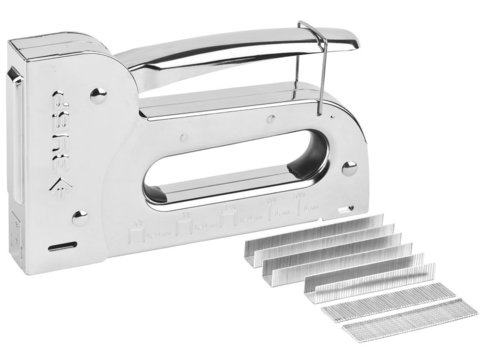 ЗУБР Универсал-14 6-в-1: 53(6-14 мм)/140(8-14 мм)/53F/13/300/500, Универсальный стальной степлер (31527)