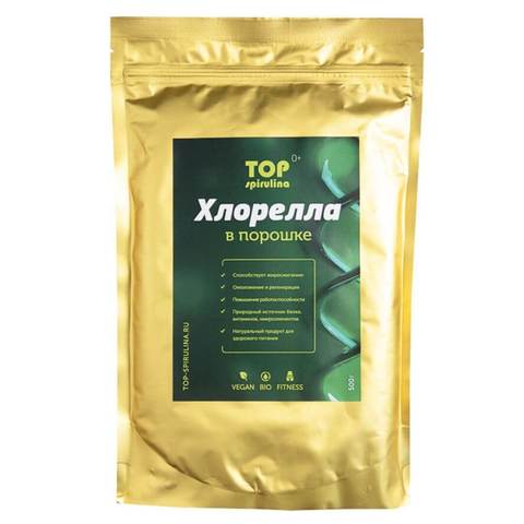 Хлорелла Top Spirulina в порошке 500 г