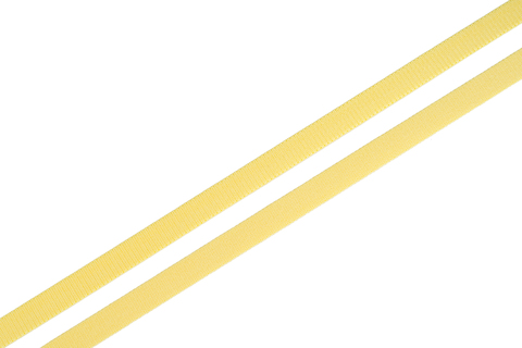 Резинка бретелечная желтая 10 мм, 640/10