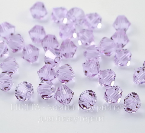 5328 Бусина - биконус Сваровски Violet 6 мм, 5 штук
