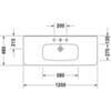 Раковина мебельная Duravit DuraStyle 2320120030