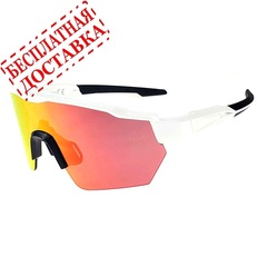 Очки солнцезащитные 2K SD-21505 (белый глянец / чёрно-красный revo)
