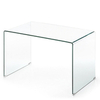 Стеклянный письменный стол Glass 125х70 см