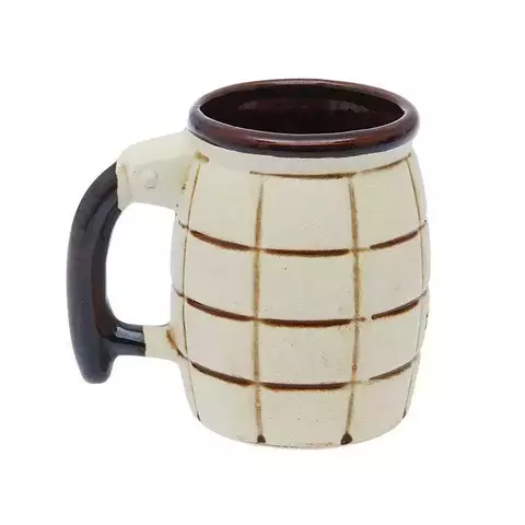 Кружка для пива "Граната ", под шамот, 0,35 л, микс