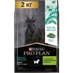 Pro Plan Nature Elements сухой корм для взрослых собак мелких и карликовых пород (ягненок) 2 кг