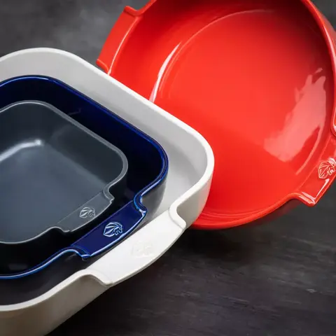 Круглая форма для запекания 34 см 3.8л Peugeot Red