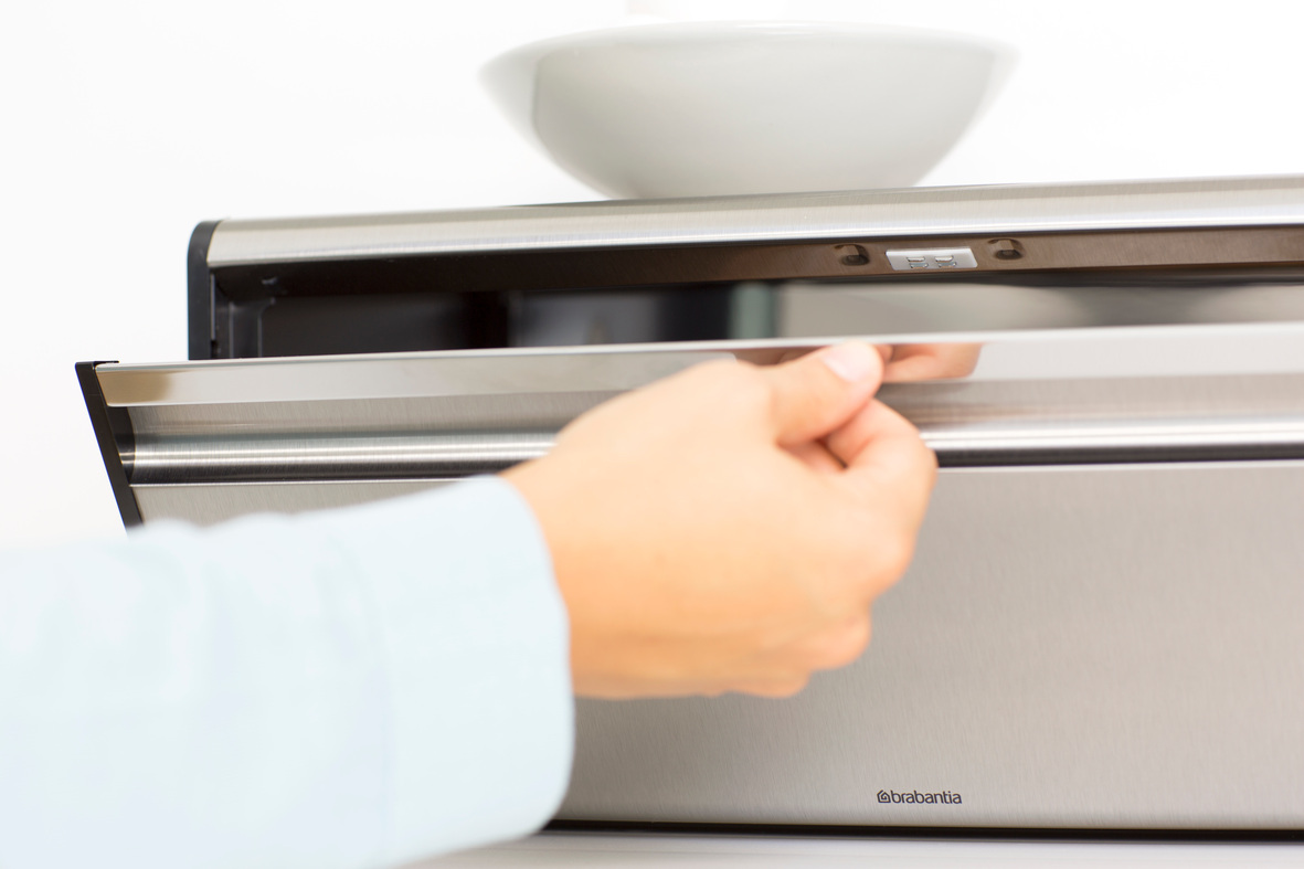 Хлебница с откидной крышкой, Стальной матовый, арт. 236709 - фото 8