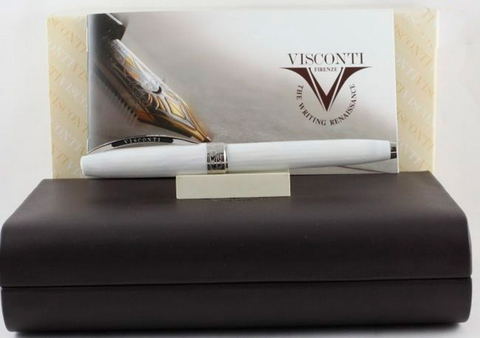 Ручка шариковая Visconti Michelangelo Venus White PT (VS-786/00)