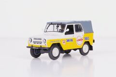 UAZ-469B Elbrus yellow 1:43 DeAgostini Auto Legends USSR UAZ in service #2