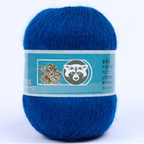 Пряжа Mink Wool 878 васильковый (уп.5 мотков)