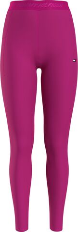 Леггинсы Tommy Hilfiger HW Branded Tape Ess Legging - eccentric magenta