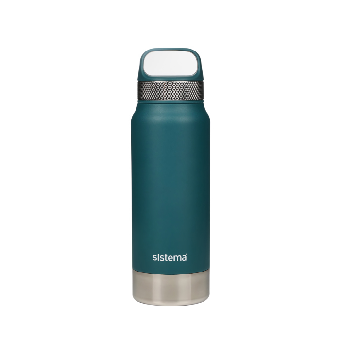Термобутылка Sistema "Hydrate" 650 мл, цвет Зеленый