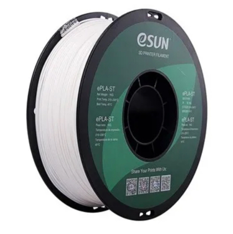 Катушка пластика ePLA-ST ESUN 1.75 мм 1кг., белая