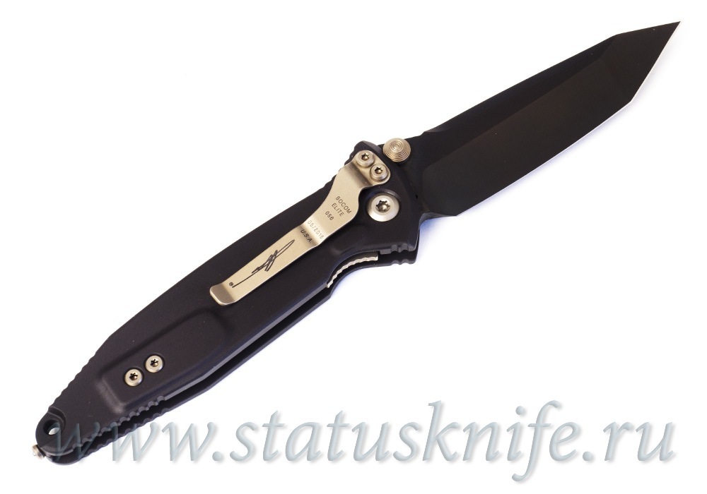 Нож Microtech Socom Elite DLC Signature 161-1DLCS