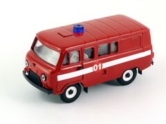 UAZ-39099 combi fire fighting 1:43 Agat Mossar Tantal