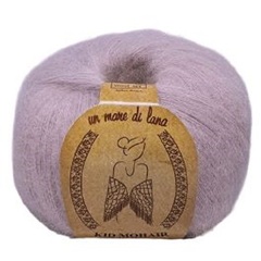 Wool Sea Kid Mohair (32% супер кид мохер, 28% экстра файн мериносовая шерсть, 40% нейлон)