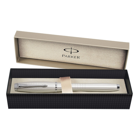 Parker Urban Premium - Pearl Metal Chiselled, перьевая ручка, F