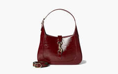 Сумка Gucci Jackie 1961 Small Patent Leather Shoulder Bag "Rosso Ancora"