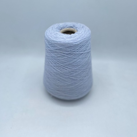 Бобинная пряжа (пр.Италия),15/3 500м(смотка в 3 нити)/100гр, 80% шерсть, 20% полиамид , цвет-Небесно-голубой арт.31199