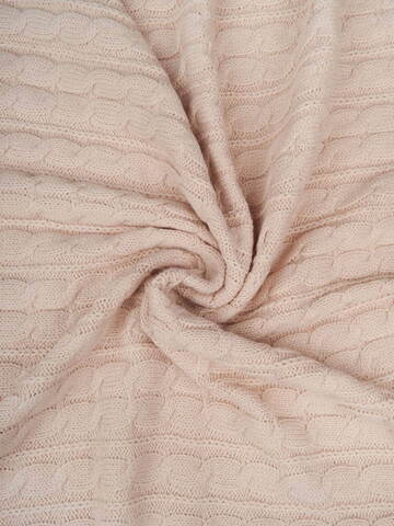 Плед 160x220 Sofi De MarkO Джовани пепельно-розовый