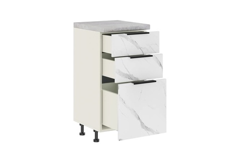 Брауни С3ЯК-500 (Г.394) шкаф нижний (3 ящика: 3 фасада)
