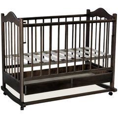 Кровать детская "Кира 1" качалка (белая)