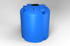 Ёмкость пластиковая пищевая ЭкоПром TR 10000 л. вертикальная транспортная (230x230x272см;синий) - арт.555341