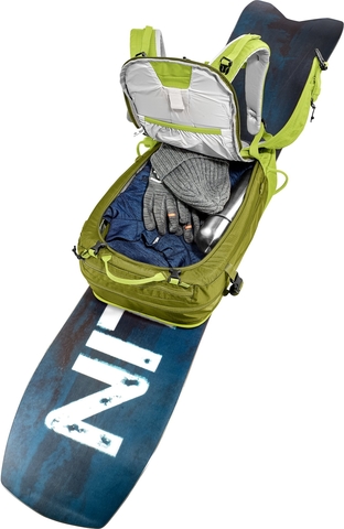 Картинка рюкзак для сноуборда Deuter freerider 30 citrus-moss - 12