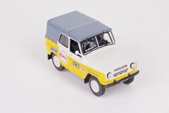 UAZ-469B Elbrus yellow 1:43 DeAgostini Auto Legends USSR UAZ in service #2