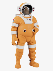 Фигурка Gorillaz - Astronaut Russle x Superplastic