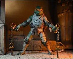 Фигурка NECA Universal Monsters x Teenage Mutant Ninja: Ultimate Michelangelo as The Mummy (Бамп)
