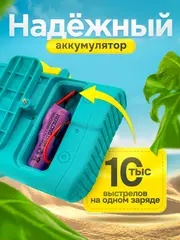 Водный пистолет автомат электрический на аккумуляторе