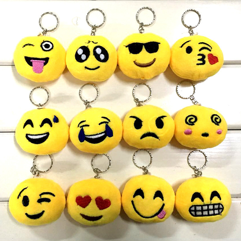 Брелки Смайлики — Smiley Keychain