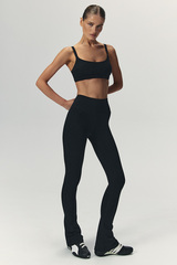 Леггинсы клёш SPORT Чёрный