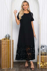 Платье Танита (черное/кружево) П14609-16М LT Collection