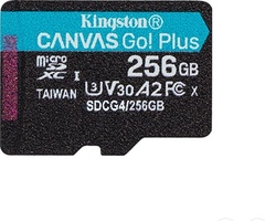 Карта памяти Kingston microSDXC SDCG4/256GBSP 256 Гб