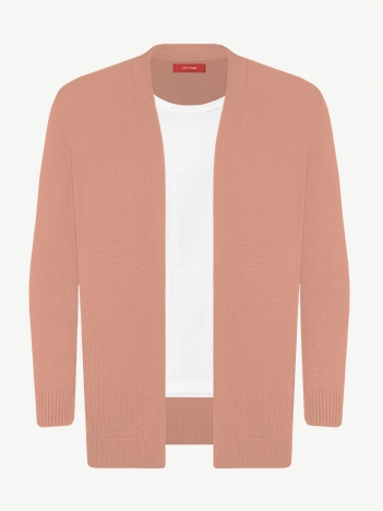 Кардиган с планкой из экохлопка