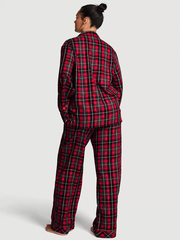 ФЛАНЕЛЕВАЯ ПИЖАМА С БРЮКАМИ