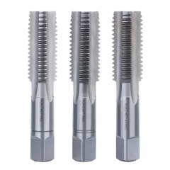 Метчик М27х3,0 (Комплект 3шт) DIN352 HSS-G 6h 110мм a=16 Ruko 230270