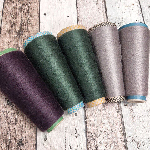 Лот 3. Кашемир с шелком CARIAGGI JAIPUR 2/56 три цвета